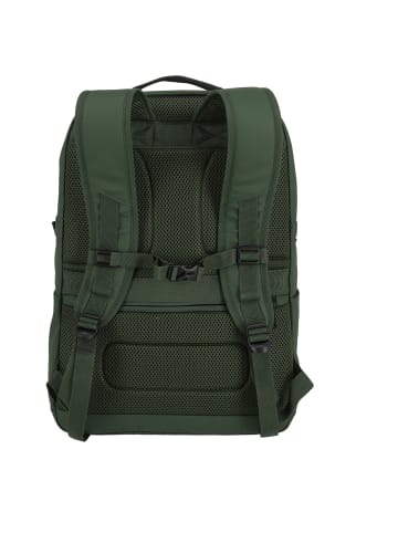 travelite Basics - Rucksack 15.6" 48 cm (black) in oliv