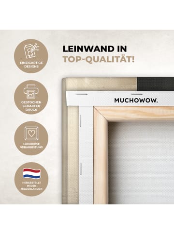 MuchoWow Leinwand bilder Geometrisches Gleichgewicht