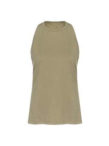 super.natural Merino Tanktop in grün