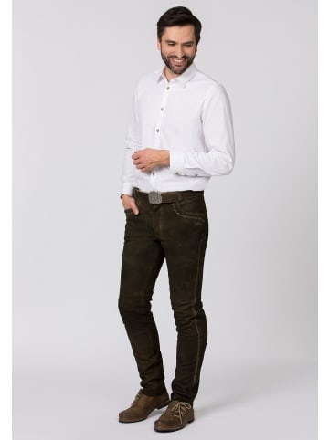 Stockerpoint Lederhose "Rocco 3" in bison