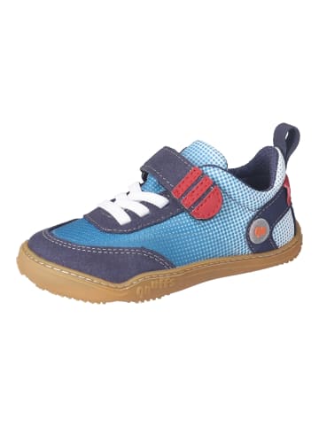 qnuffs Kindergarten Klett Halbschuh/Sneaker in blau