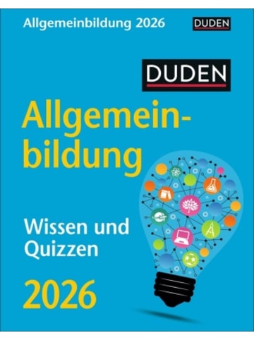Harenberg Kalender - Duden Allgemeinbildung Tagesabreißkalender 2026 - Wissen und Q