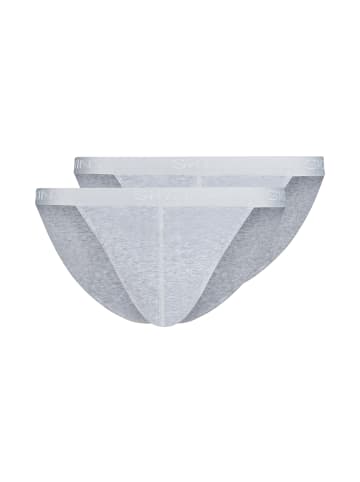 Skiny Slip / Unterhose Basic in Silver melange