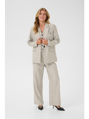 Kaffe Blazer KAkaysa Baggy fit in Grey Pinstripe