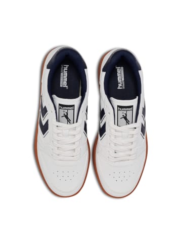 Hummel Hummel Hallenschuh Liga Gk Innenbereich Erwachsene in WHITE/BLACK IRIS