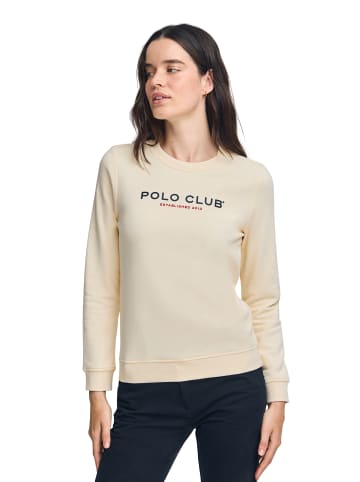 Polo Club Sweatshirt in Ecru