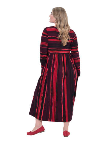Ulla Popken Kleid in rubinrot
