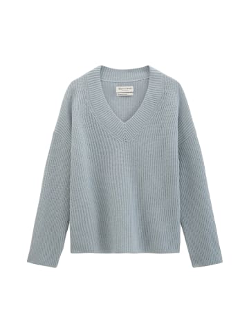 Marc O'Polo V-Neck-Strickpullover loose in Burnt Coffee