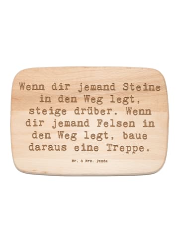 Mr. & Mrs. Panda Küchenbrett Spruch Stolpersteine im Alltag meis... in Transparent