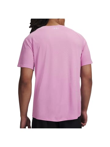 Under Armour Tech Textured SS in Rosa