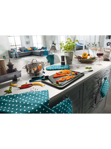 REDBEST Baumwolle Geschirrtuch 3er-Pack Orlando in petrol