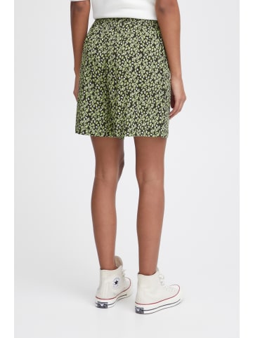 ICHI Shorts IHAYA Loose fit in Sprucestone Flower Aop