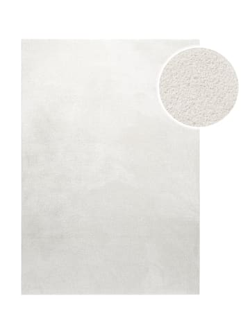 Wecon Home Kurzflorteppich Freja in creme weiß