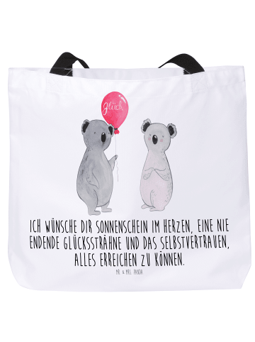 Mr. & Mrs. Panda Schultasche Koala Luftballon mit Spruch in Weiß