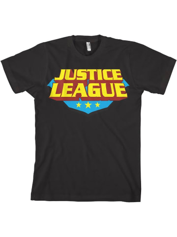 Justice League T-Shirt in Schwarz