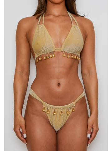Moda Minx Bikinihose Lumiere Droplet in Gold