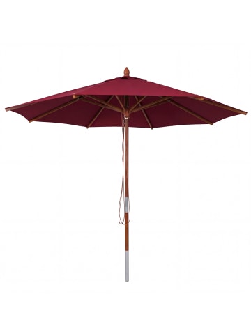 MCW Gastro Holz-Sonnenschirm C57b, Bordeaux