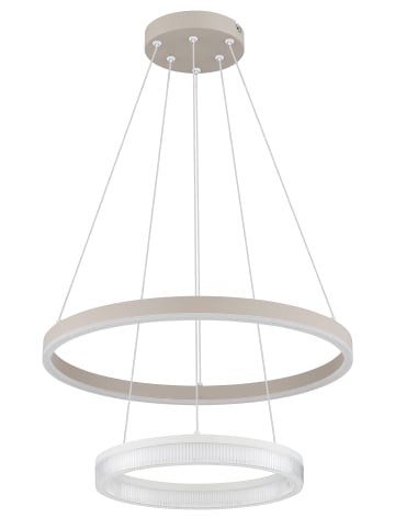 Globo lighting Hängeleuchte "ZARA" in beige