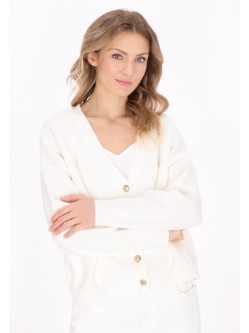DreiMaster Women Cardigan in offwhite