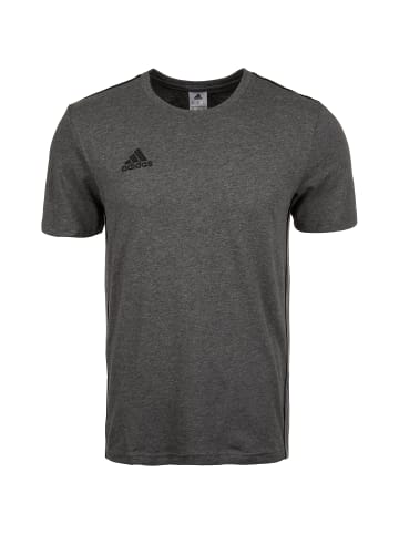 adidas Performance T-Shirt Core 18 in dunkelgrau / schwarz