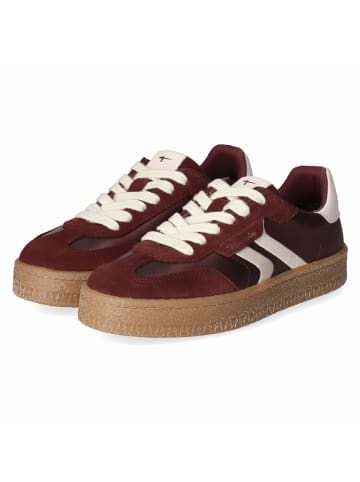 Tamaris Schnürhalbschuh in red