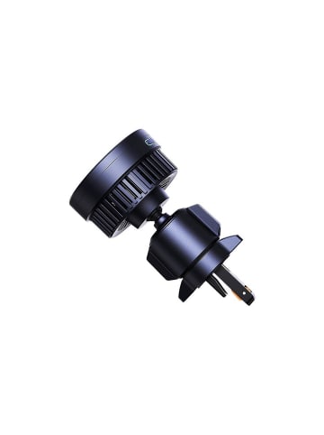 Wisam® Autohalterung 15W induktives Ladegerät MagSafe für Lüftungsschlitze Schwarz
