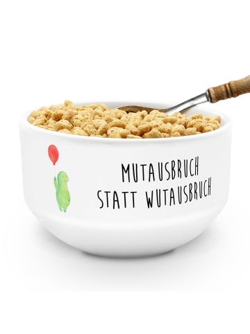 Mr. & Mrs. Panda schale Schildkröte Luftballon mit Spruch in Weiß