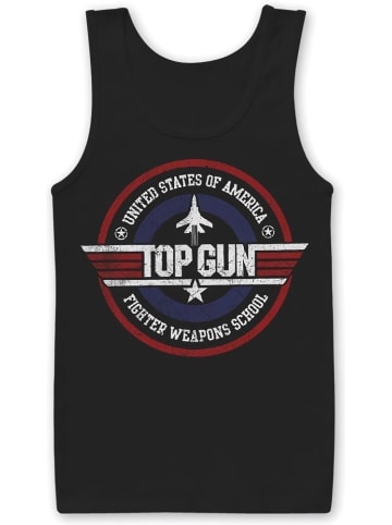 TOP GUN T-Shirt in Schwarz