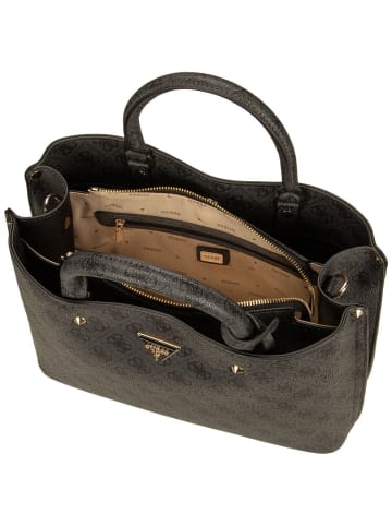 Guess Handtasche Meridian II Girlfriend SAT 74060 Logo in Coal