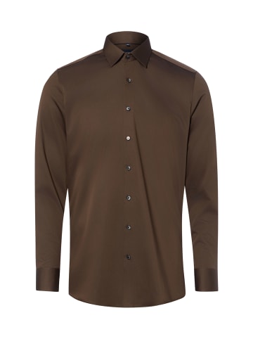 OLYMP LEVEL 5 Hemd in schoko