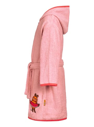 Playshoes Frottee-Bademantel DIE MAUS Melone in rosa
