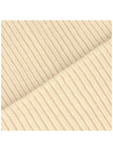 BREITER Strickmütze in beige