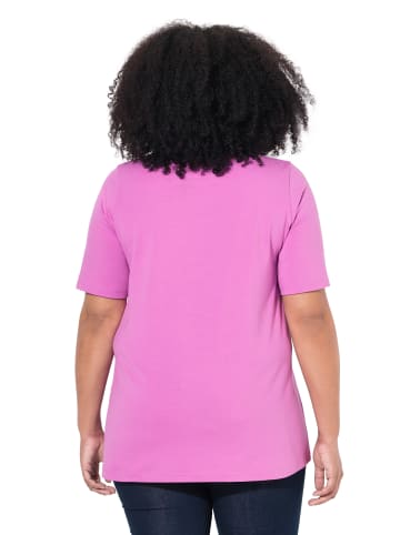Ulla Popken Shirt in kühles pink
