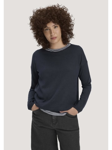 Hessnatur Strick Pullover in marine