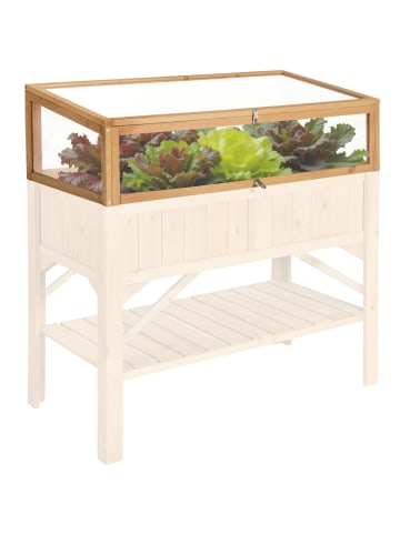 tectake Frühbeet-Aufsatz  115 x 53 x 34 cm, braun