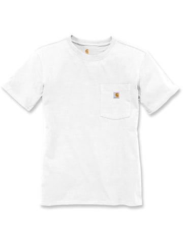 CARHARTT  T-Shirt "WW Pocket S/S 103067" in Weiß