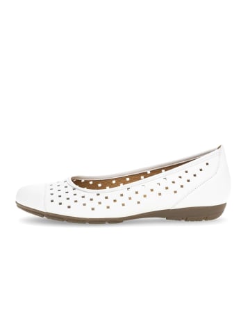 Gabor Sportliche Ballerinas in weiß