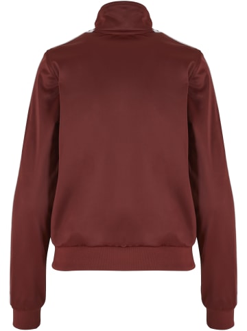Urban Classics Urban Classics Damen Ladies Retro Track Jacket in darkrust