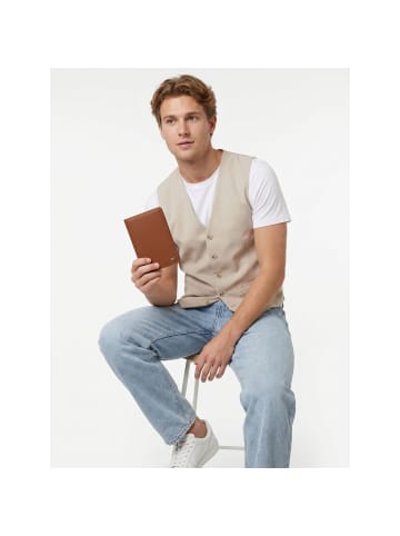 Golden Head Polo Geldbörse RFID Schutz Leder 11.5 cm cognac