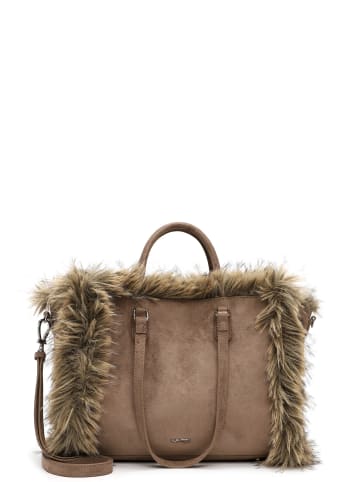 SURI FREY Shopper SFY Chessy Suede in taupe