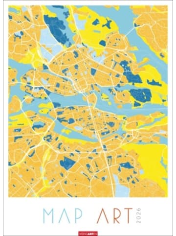Weingarten Kalender - Map Art Kalender 2026