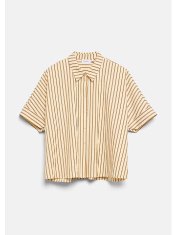 comma Bluse in 83G9_hellbraun