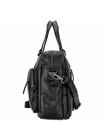 The Chesterfield Brand Misha - Aktentasche 17" Leder 43 cm (black) in schwarz