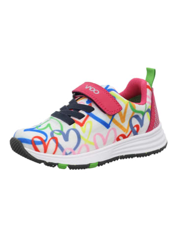 VADO  Mädchen Halbschuhe SMILEY LO ELASTIC in Weiß