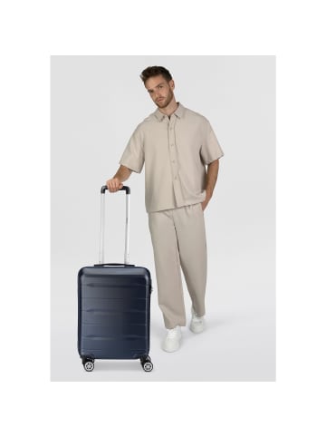 benzi 5583 4 Rollen Kabinentrolley 55 cm blau
