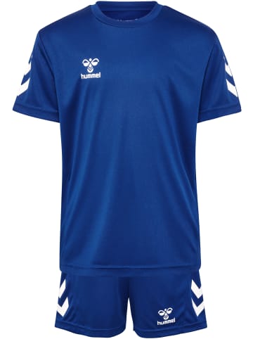 Hummel Verstellbare Taille Kurze Hose Anzug Hmllogo Kinder in TRUE BLUE