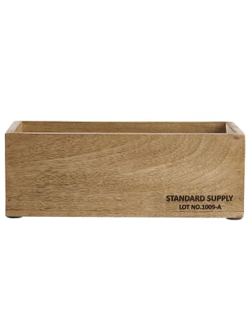 Butlers Butlers Holzkasten STANDARD SUPPLY in Beige