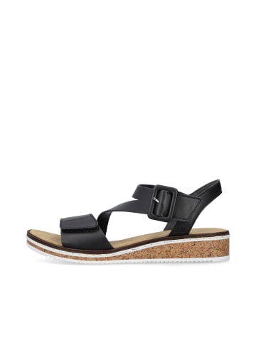 rieker Sandalette in schwarz