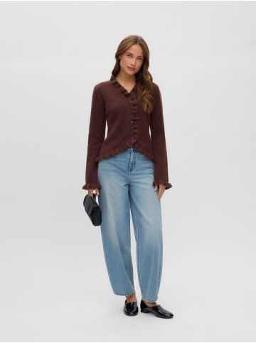 Vero Moda Strickjacke in Chocolate Fondant