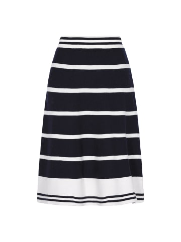 DreiMaster Maritim Skirt in navy white stripe